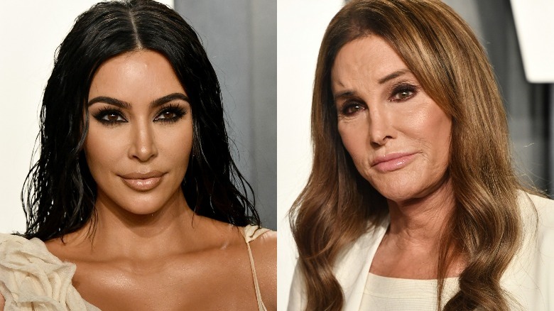 Kim Kardashian and Caitlyn Jenner