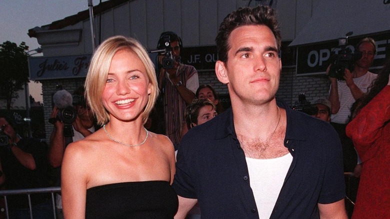 Cameron Diaz and Matt Dillon posing together