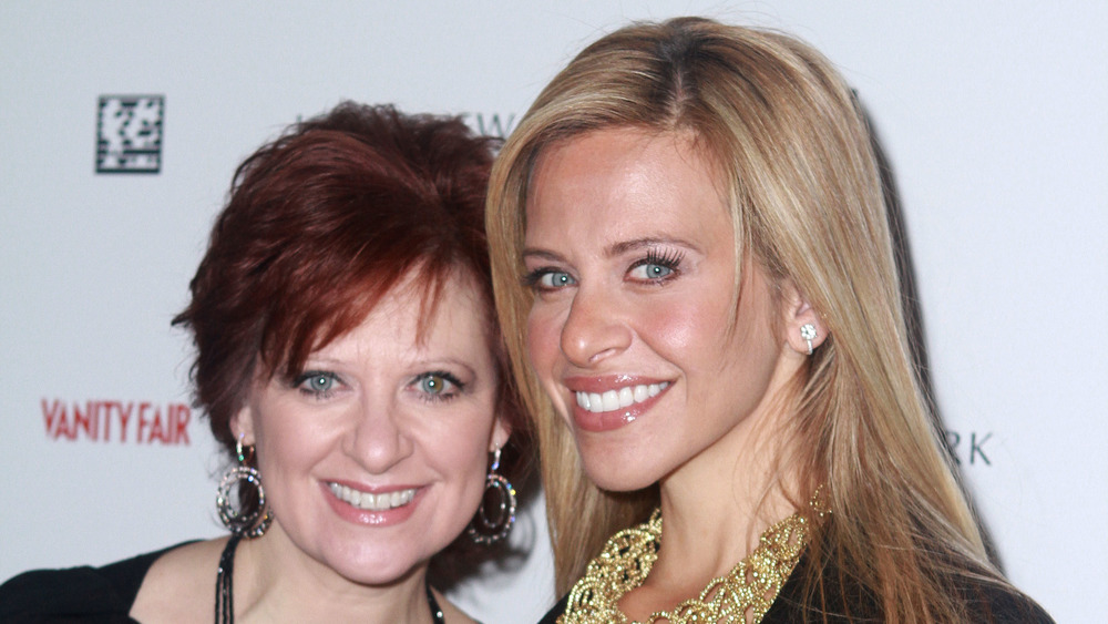 Caroline and Dina Manzo smiling