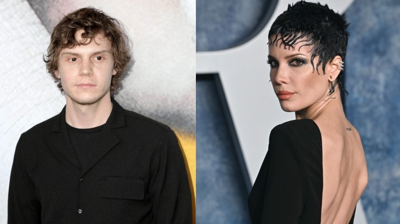 Evan Peters And Halsey