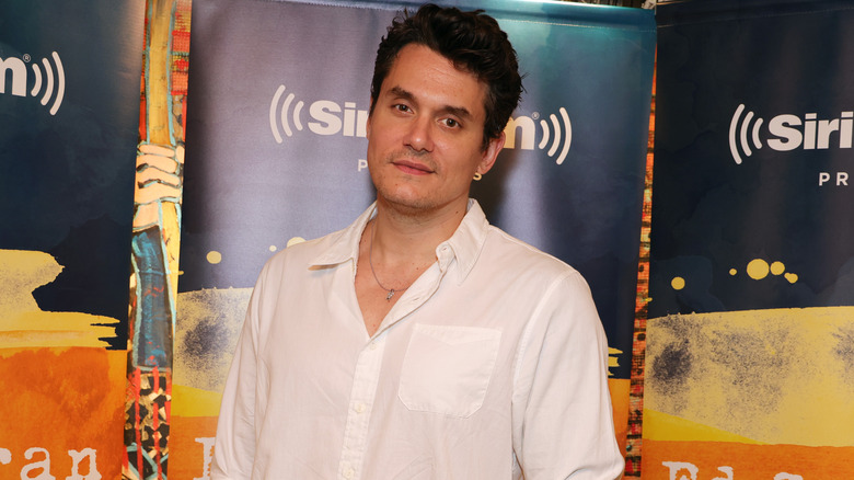 John Mayer posing