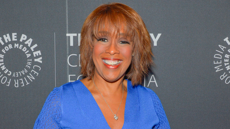 Gayle King on red carpet