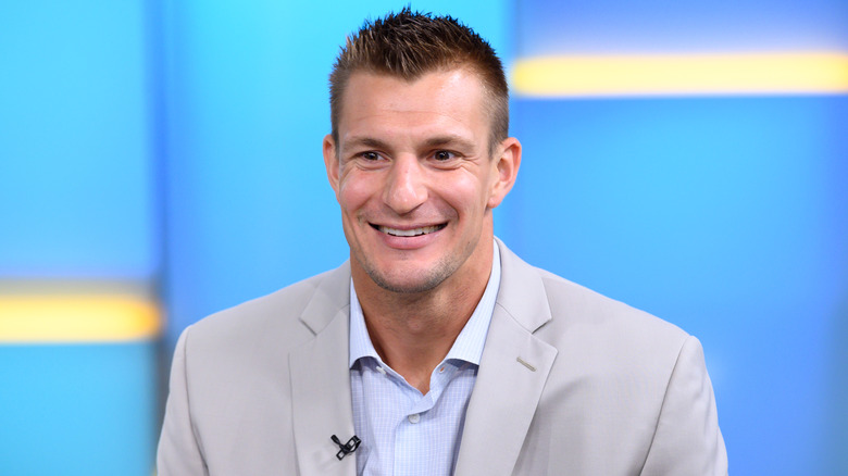 Rob Gronkowski smiling