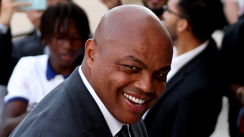 Charles Barkley grinning