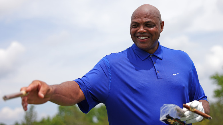 Charles Barkley smiling