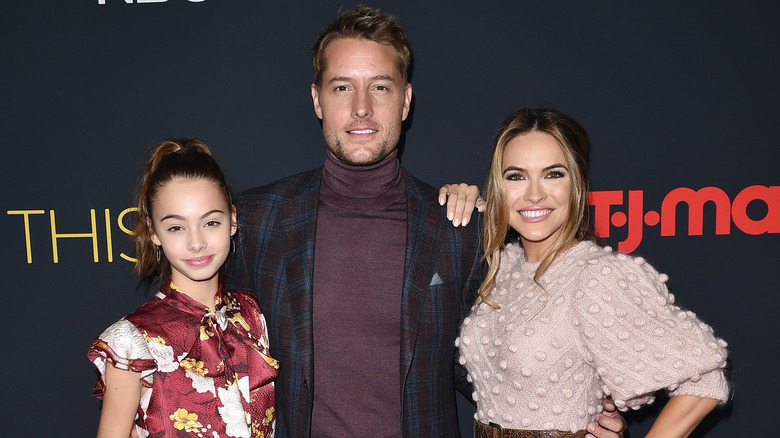 Chrishell Stause, Justin Hartley and his daughter Isabella