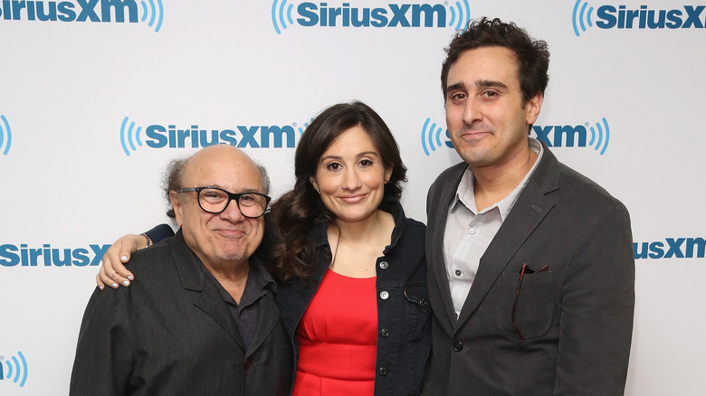 Danny DeVito with kids Lucy and Jake