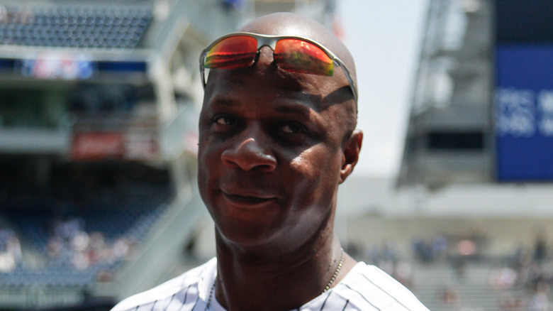 Darryl Strawberry smiling