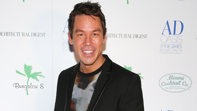 David Bromstad wearing a black blazer