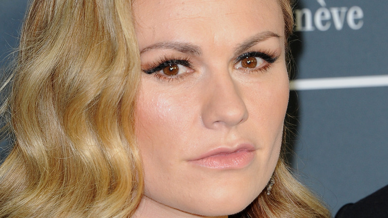 Anna Paquin poses Critics Choice Awards