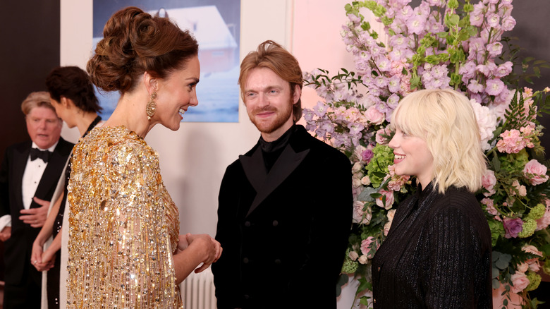 Kate Middleton meets Finneas and Billie Eilish