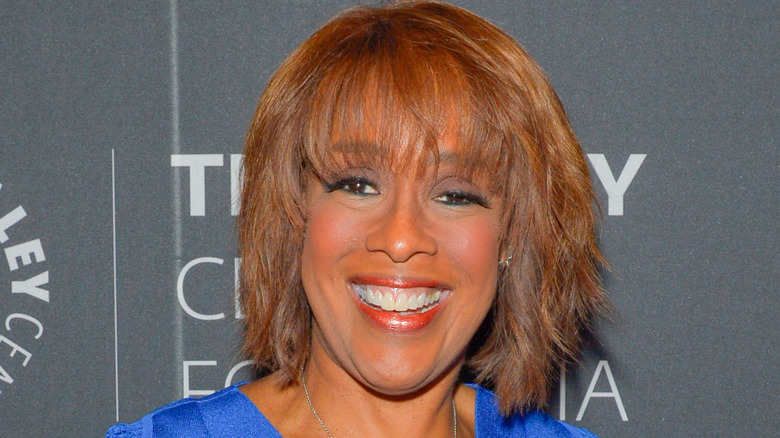 Gayle King smiling