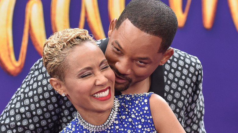 Jada Pinkett Smith & Will Smith on the red carpet