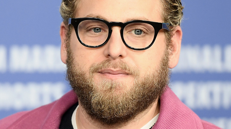 Jonah Hill wearing glasses