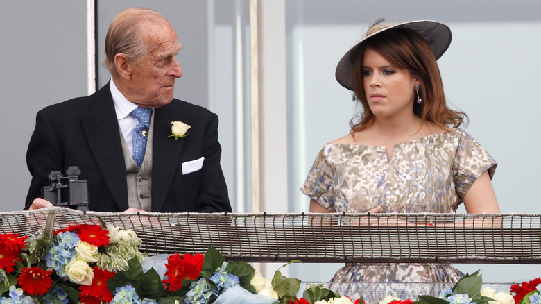 Prince Philip at Princess Eugenie's wedding