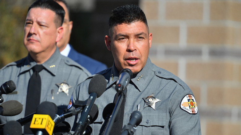 police speak in New Mexico