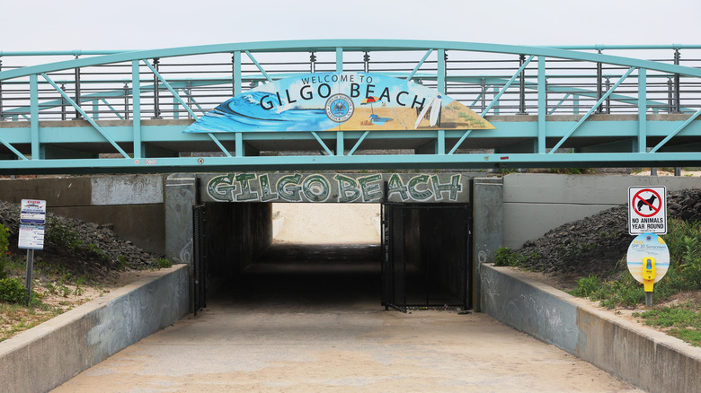 The facade of Gilgo Beach