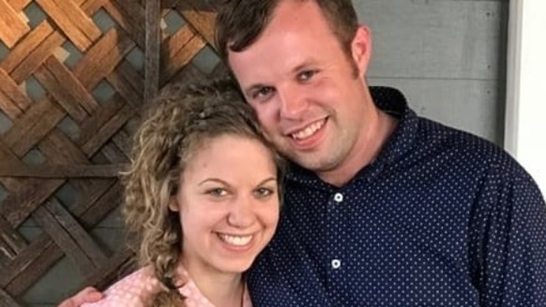 Abbie Burnett and John-David Duggar side hug