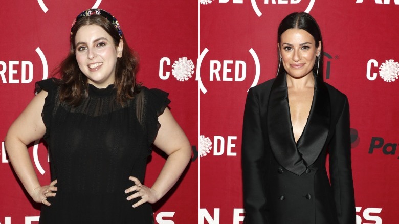 Beanie Feldstein and Lea Michele