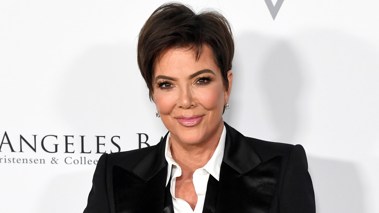 Kris Jenner arriving at the Los Angeles Ballet Gala 2020 at The Broad Stage