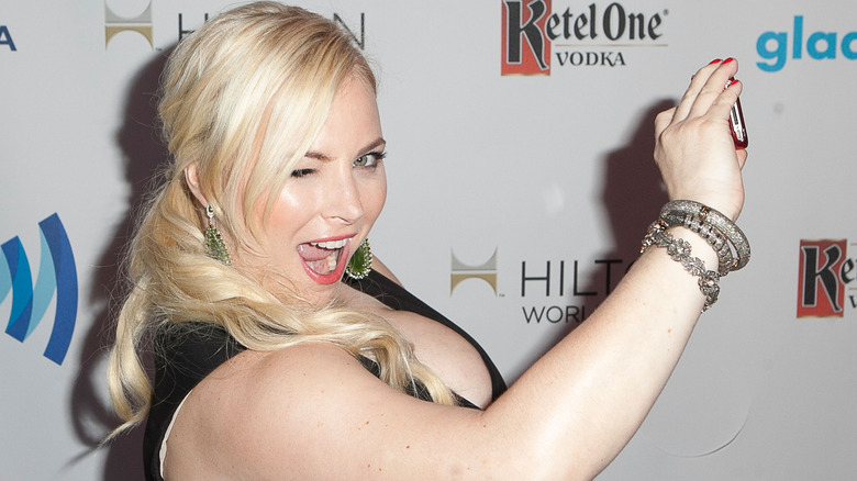 Meghan McCain taking a selfie