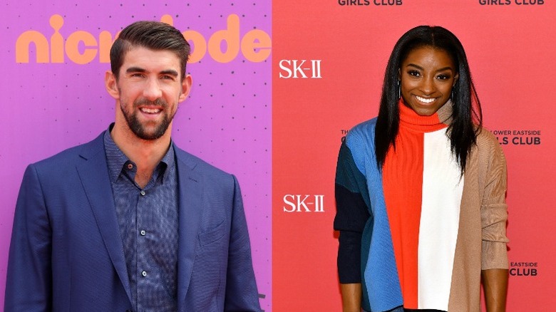 Michael Phelps and Simone Biles