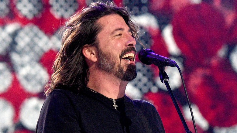 Dave Grohl on stage