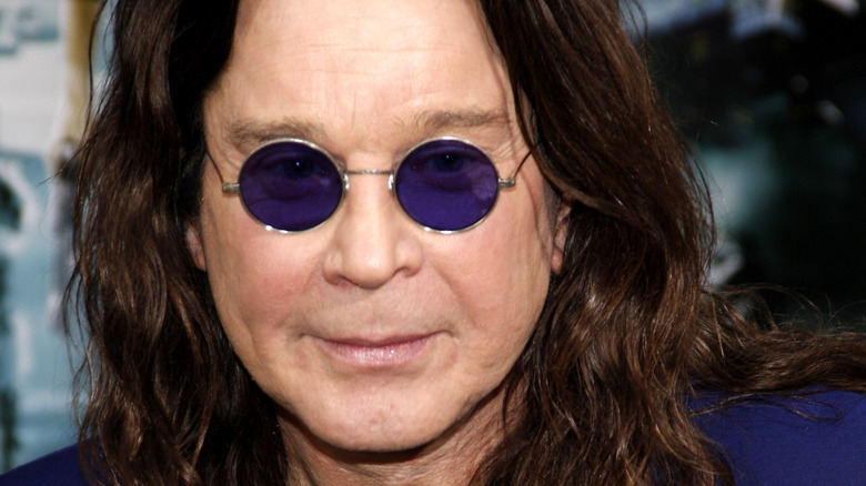 Ozzy Osbourne on the red carpet