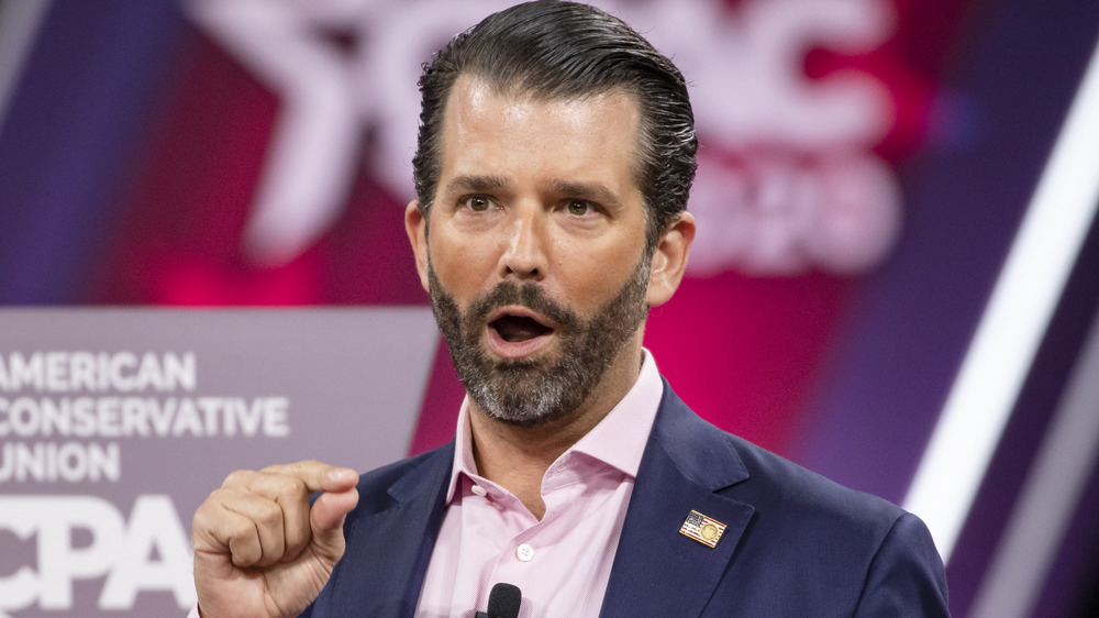 Donald Trump Jr. speaking