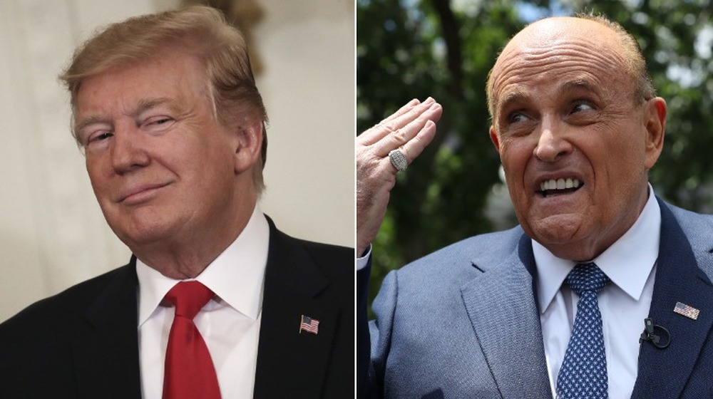 Donald Trump and Rudy Giuliani