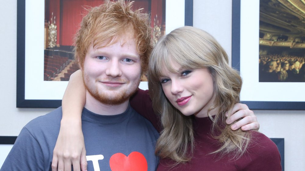 Ed Sheeran and Taylor Swift