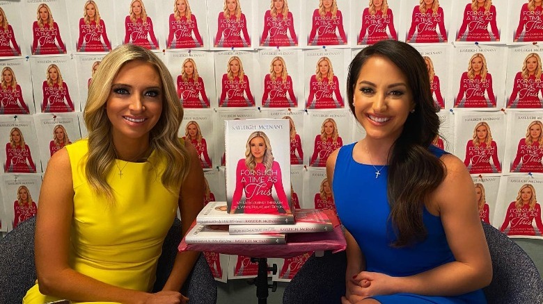 Kayleigh McEnany and ﻿Emily Compagno promote McEnany's book