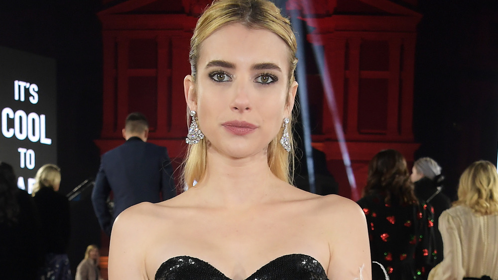 Emma Roberts at The Fashion Awards 2019