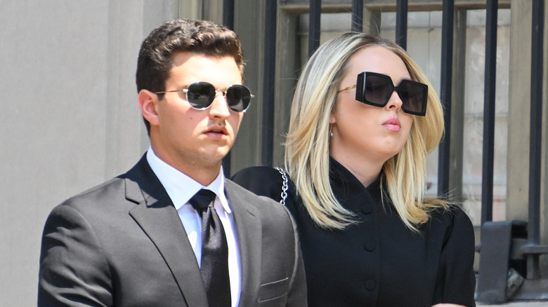 Michael Boulos and Tiffany Trump