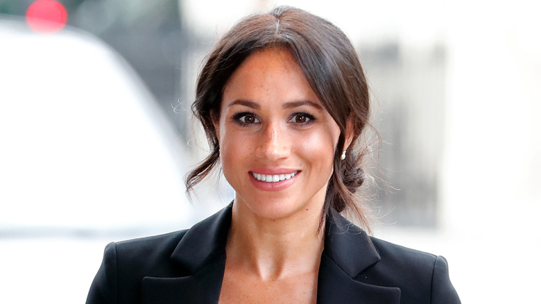 Meghan Markle smiling