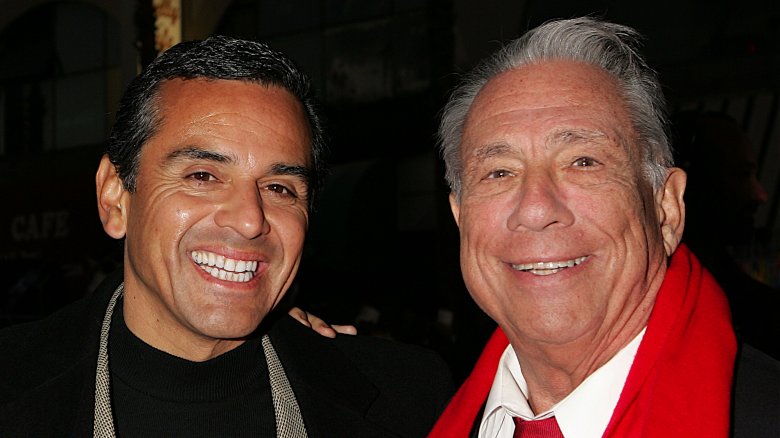 Antonio Villaraigosa and Donald Sterling