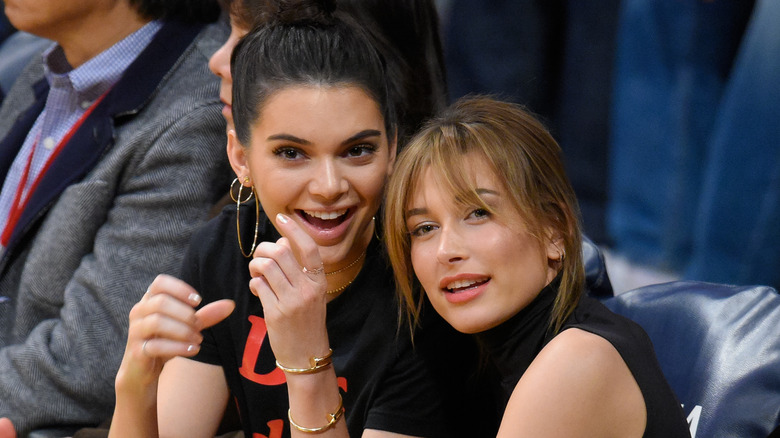 Kendall Jenner and Hailey Baldwin