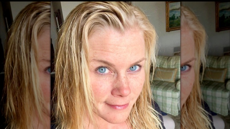 Alison Sweeney selfie