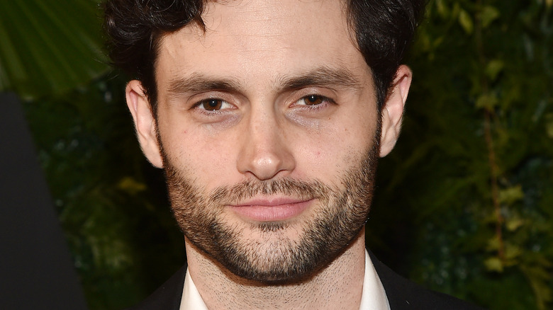 Penn Badgley smiling