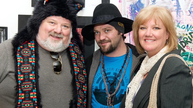 Bam Margera and parents