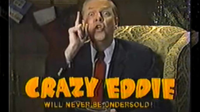 Crazy Eddie christmas commercial