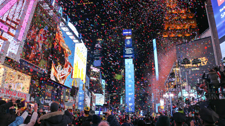 Times Square on New Year's Eve