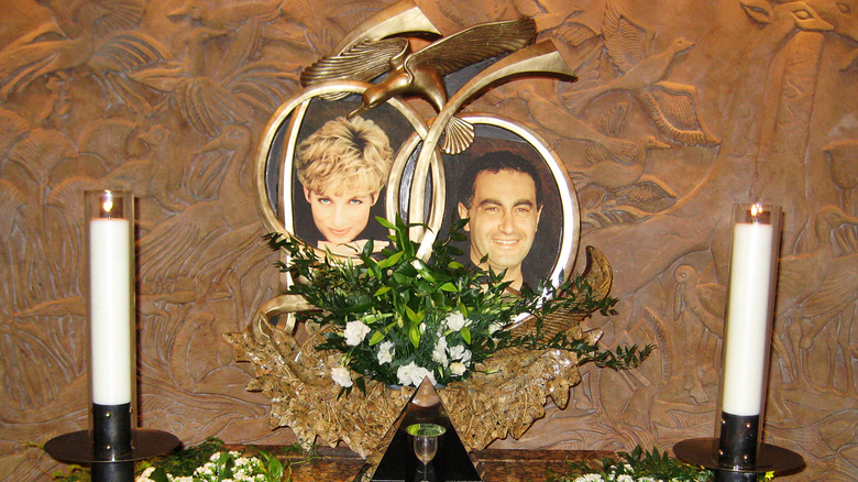 Princess Diana Dodi Fayed shrine