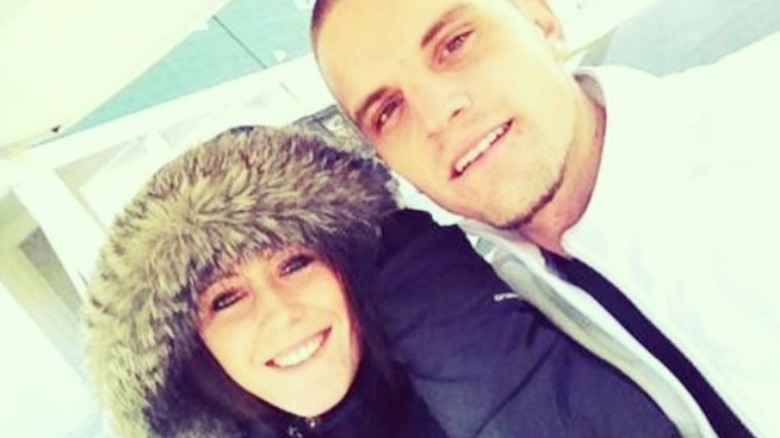 Courtland Rodgers smiling selfie Jenelle evans parka