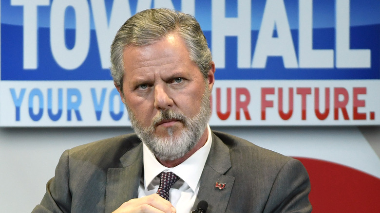 Jerry Falwell Jr. attending meeting