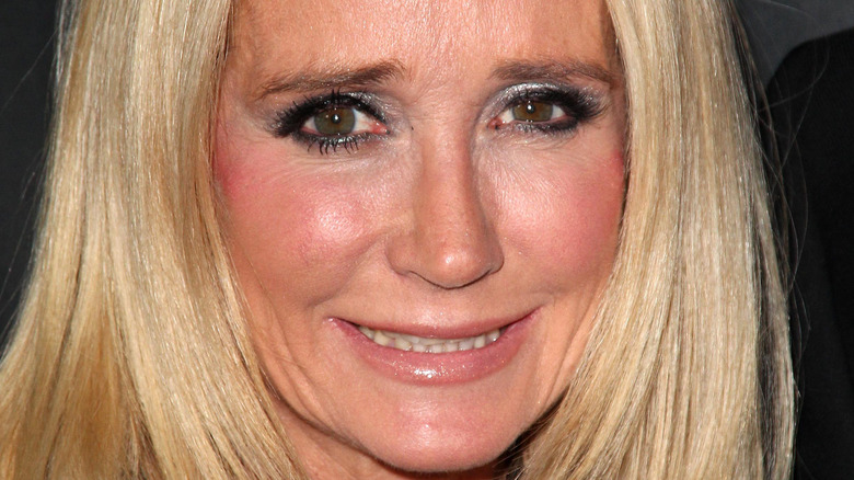 Kim Richards posing for photo