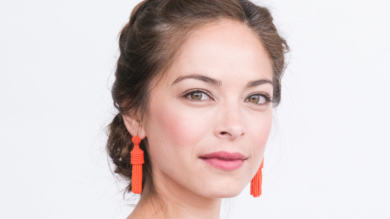 Kristin Kreuk looking at the camera