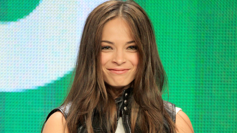 Kristin Kreuk smiling