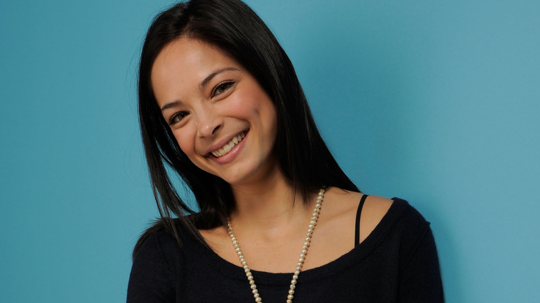 Kristin Kreuk smiling