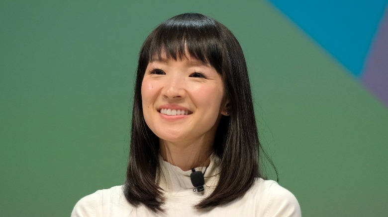 Marie Kondo smiling